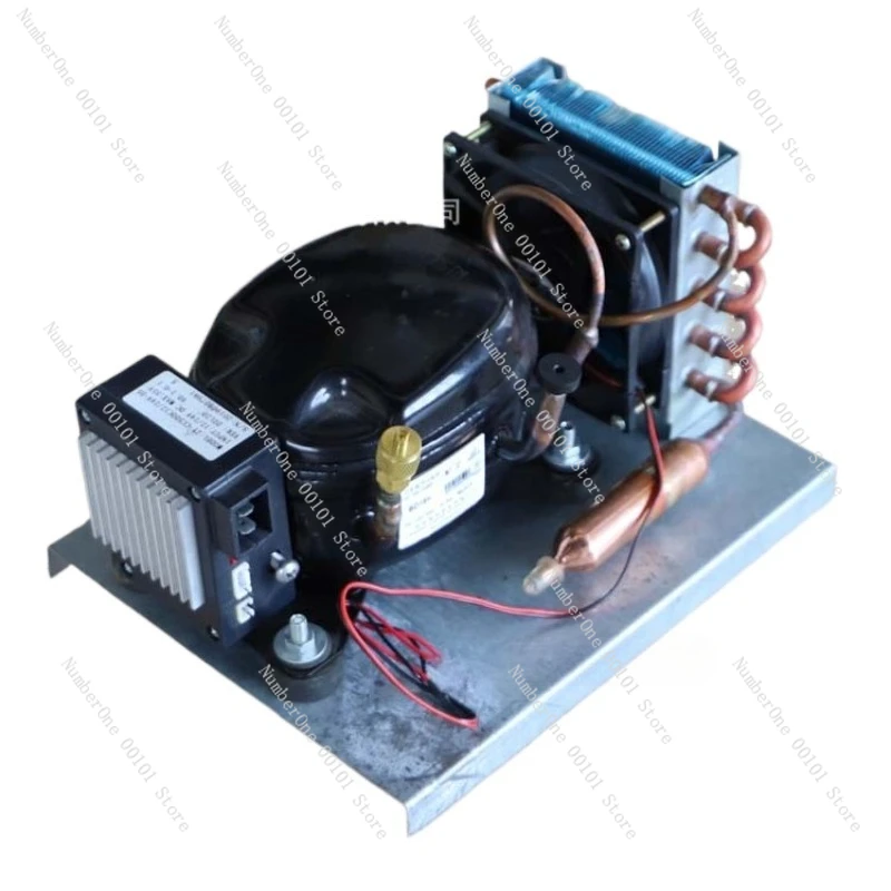 BD15HC DC Compressor Condensing Unit Mini Refrigeration Unit Air Cooled Refrigerator Unit R134a12V24V