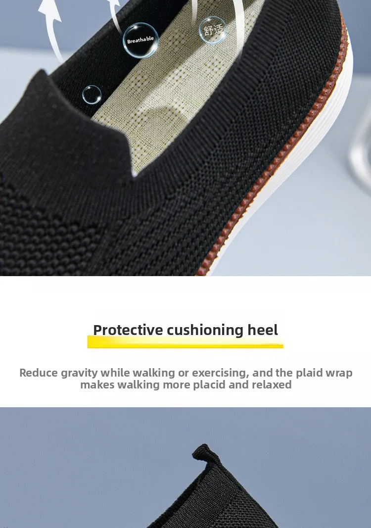 Frühling und Herbst Neue Atmungsaktive Freizeitschuhe Herrenschuhe Weiche Sohle Leichte und Bequeme Mesh-Schuhe – Detail 9
