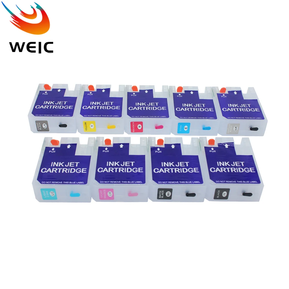 SC-P800 T8501-T8509 Refillable Ink Cartridge for Epson SureColor P800 Printer with ARC Chip - Image 5