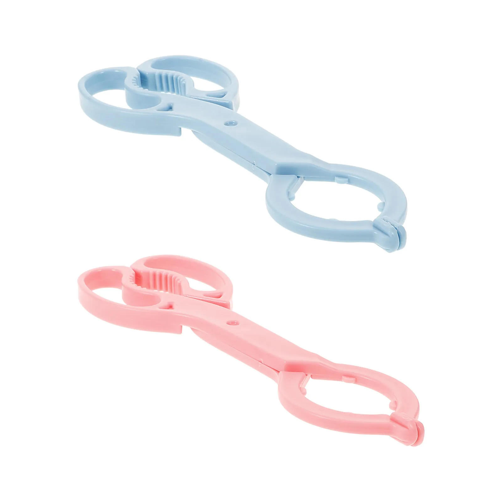 Pinza para biberón, pinza para chupete, antideslizante, antiescaldaduras, herramienta de alimentación para bebés, 2 uds.