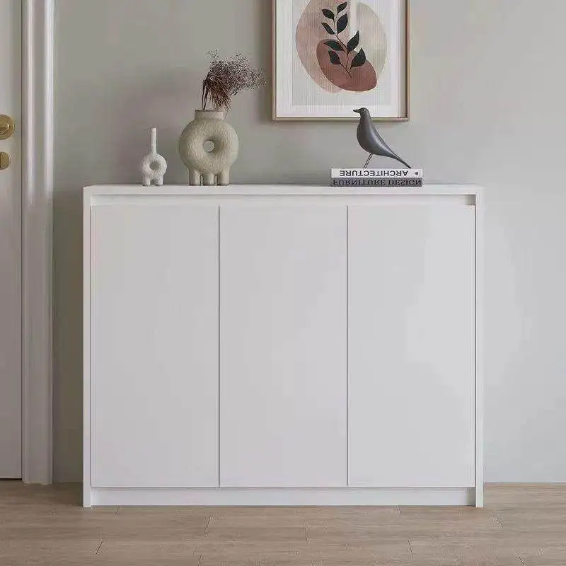 Small size 20 cm solid wood kitchen, dining side , locker, ultra-thin , wall side cabinet, narrow cabinet, shoe ca