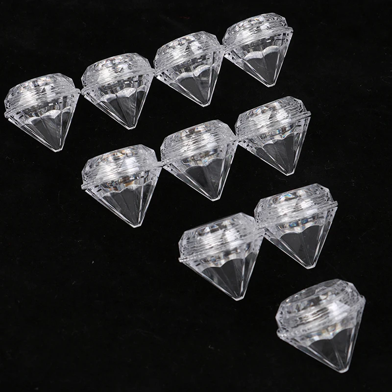 ชุดขวดครีมขนาดเล็ก 5 กรัม 10 ชิ้น/ชุด แบบเติมได้ สำหรับเครื่องสำอาง