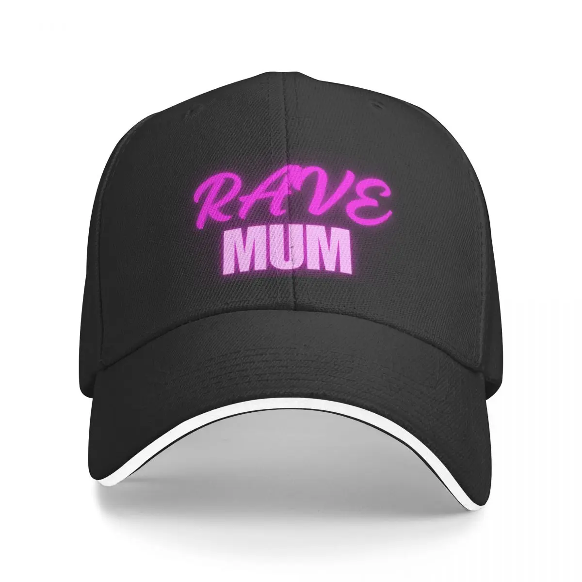 Rave Mum Neon Pink Raver Baseball Cap Ball Cap Trucker Cap Thermal Visor For Man Women's