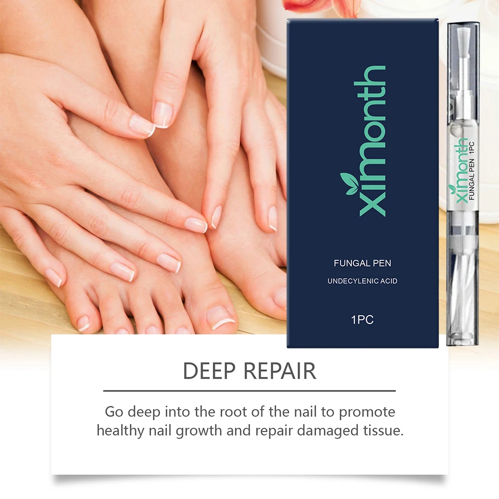 ネイルフンガル修理ペン栄養ダメージトリートメントヘルスソリューションビジルブルシャインストレングスプロモーション毎日のネイルルーチンケア