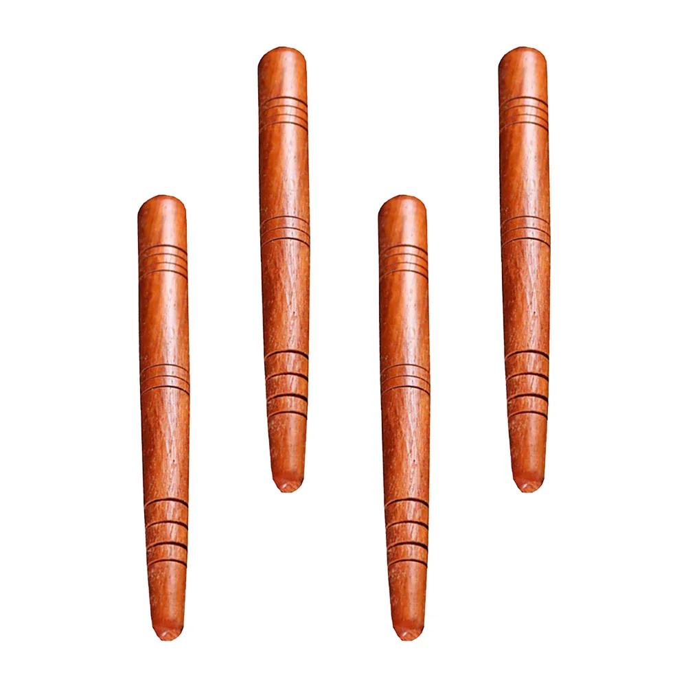 4 Pcs Acupuncture Stick Feet Spa Point Pressure Pens Handheld Muscle Release Skin Care Massager Conical