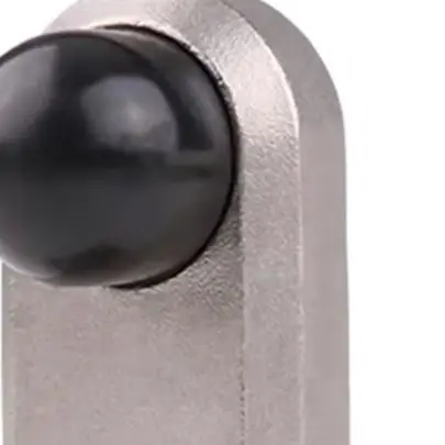 Stainless Steel Door Stop with Silicone for Effective Door Obstruction and Wall Protection in Various Settings