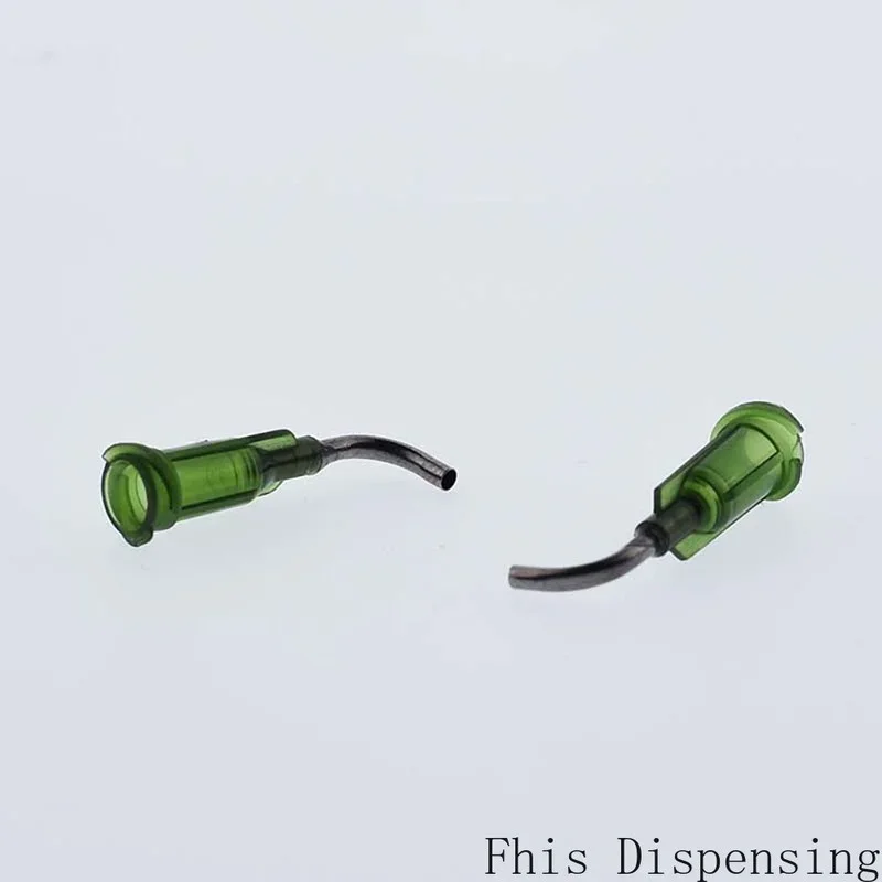 

Упаковка из 100 игл для дозирования колена 90 градусов, тупый наконечник из нержавеющей стали, 14 г