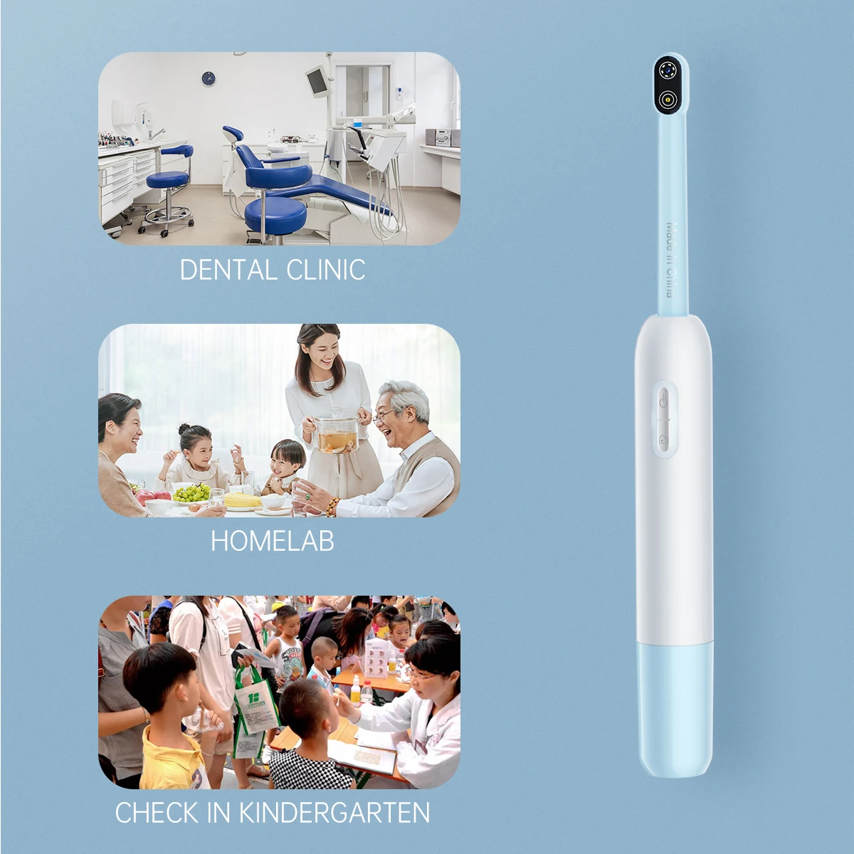 Visual Intraoral Camera WIFI Oral Examination Camera IP67 Waterproof 1080P Endoscope Cameras 5MP Image System Inspection Tools