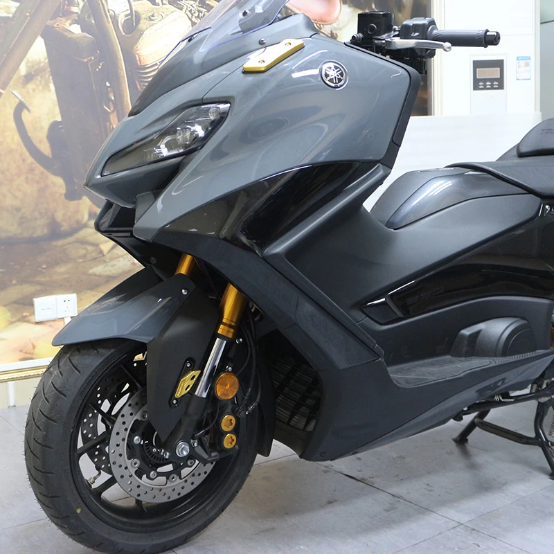 Dla Yamaha TMAX 560 TECHMAX TMAX530 2020 2022 2023 akcesoria motocyklowe pokrywa przedniej osi ozdobna rama