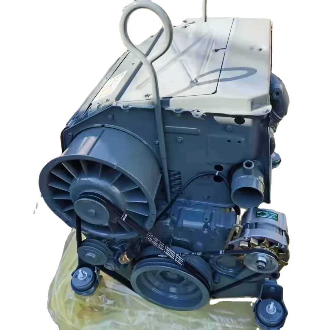 محرك ديزل بمضخة هيدروليكية BF4L914 لآلات البناء مع محرك كهربائي مبرد بالهواء بأربعة أسطوانات