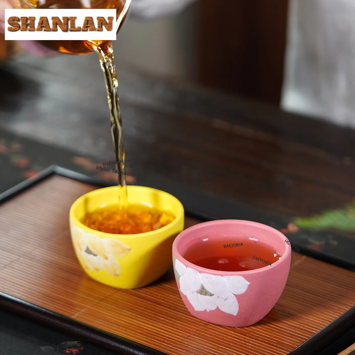 180ml Yixing Zisha Lotus Fun Teacup Antique Tea Bowl Water Jug Tea-tasting Meditation Cup Jianzhan Master Cups Cafes Accessories - view 2