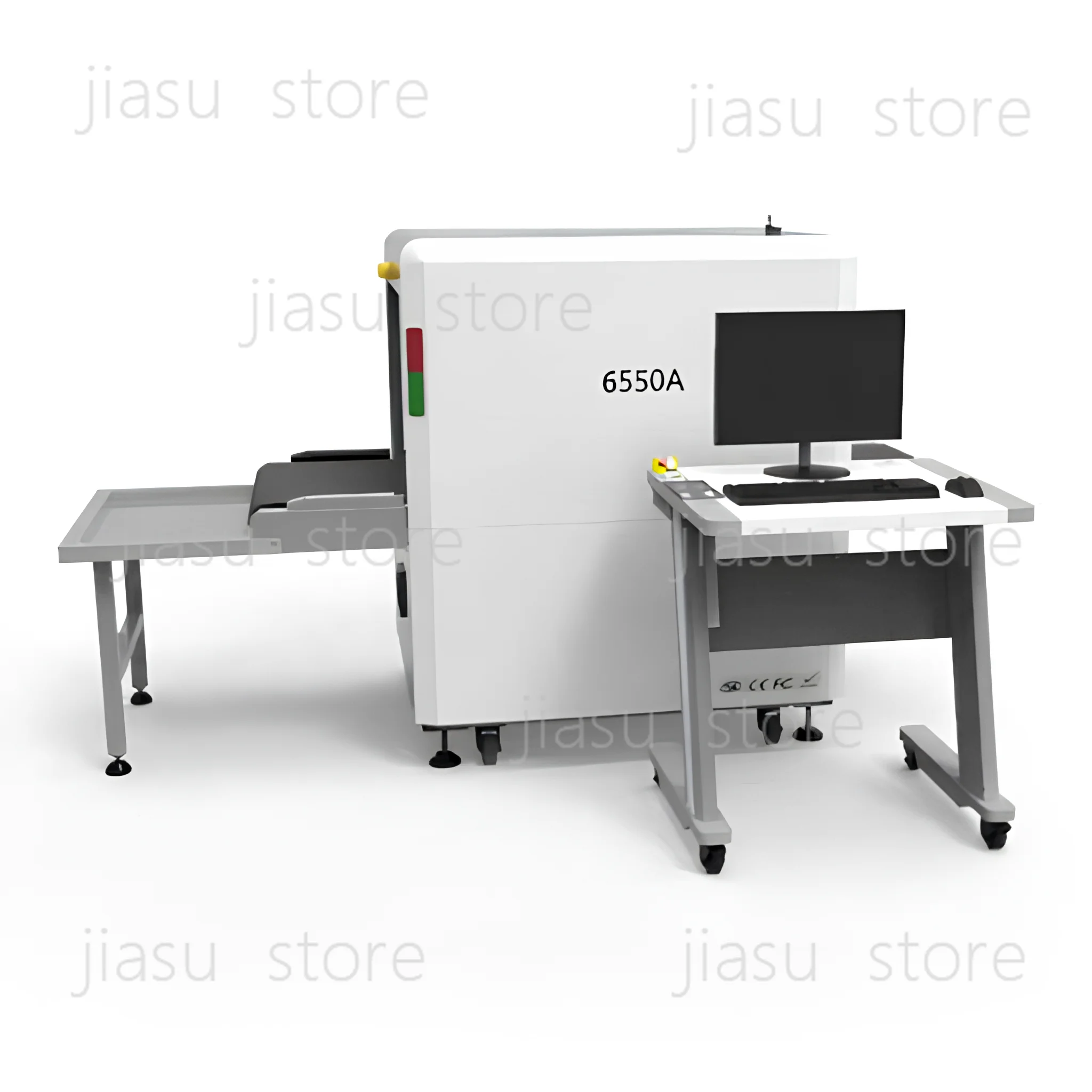 SD-6550A Tunnel size 650 * 500mm AI detection technology Security inspection X-ray baggage scanner