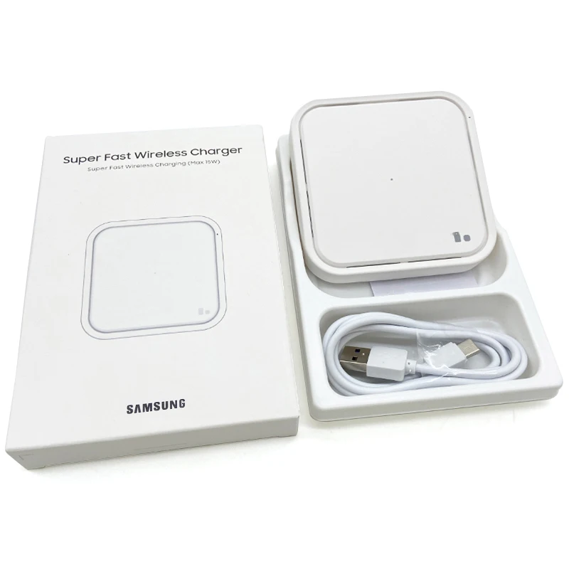 Samsung 15W Wireless Charger Induction Fast Charging Pad Dock Station For Galaxy S24 S23 S22 S21 S20 Ultra S10 S9 Plus Note10+