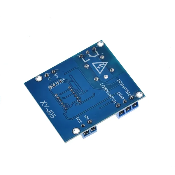 1 relay delay power-off trigger voltage upper and lower limit detection cycle timing counting control module