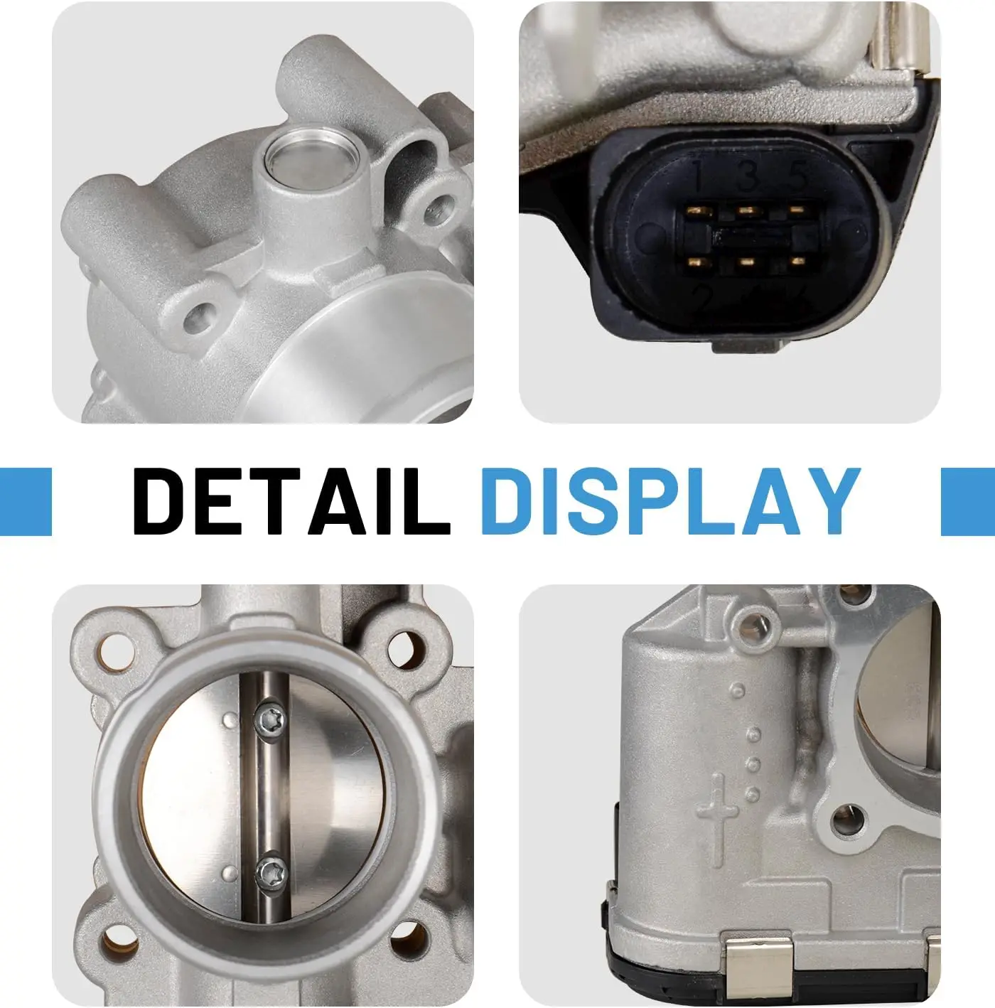 1204455 Throttle Body for Polaris Sportsman 450 570 Ranger 570 900 1000 RZR 570 900 1000 2013-2025 Replace 1204455