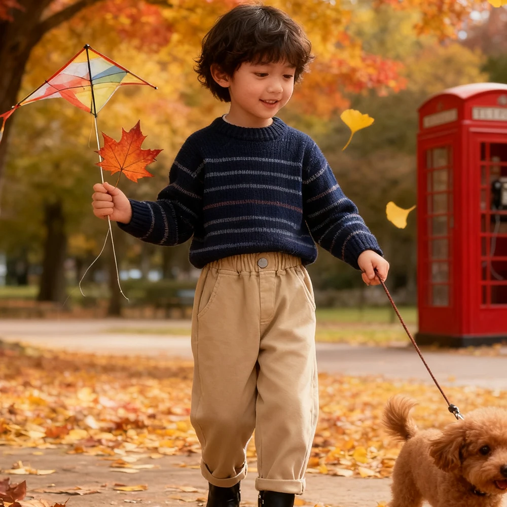 

Fashion Loose Harem Pants Boys Spring Autumn Trousers Casual Girls Clothes Outdoor Toddler Trendy Long Pants Children's Clothing