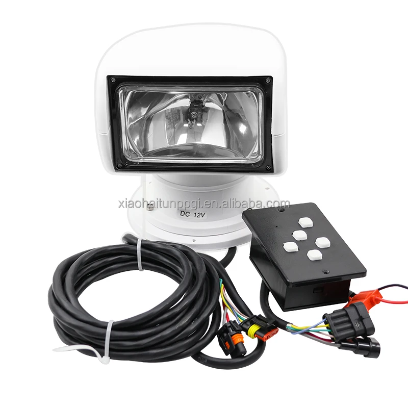 100W 12V Marine Search Light Remote Light AUTOMATIC SEARCH LIGHT Yacht