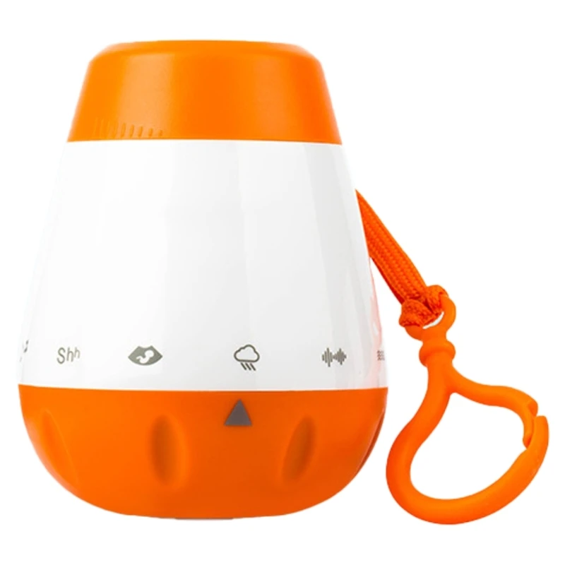 Baby Sleep Soother White Noise Sound Machine Rechargeable Sleep Sound Music Soothing Toy Infants Sleep Helper Therapy