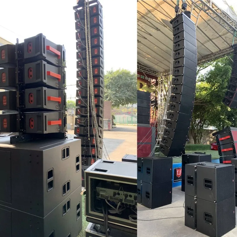 Dual 6.5 Inch Portable Warm Tone For Any Venue Gentle Clear Sound Ideal For Small Performance