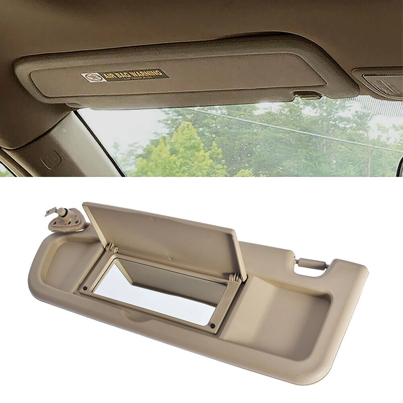 

Car Sun Visor Left Driver Side Sun Visor Sun Shade Board for Honda Civic 2006-2011 Sunvisor Board