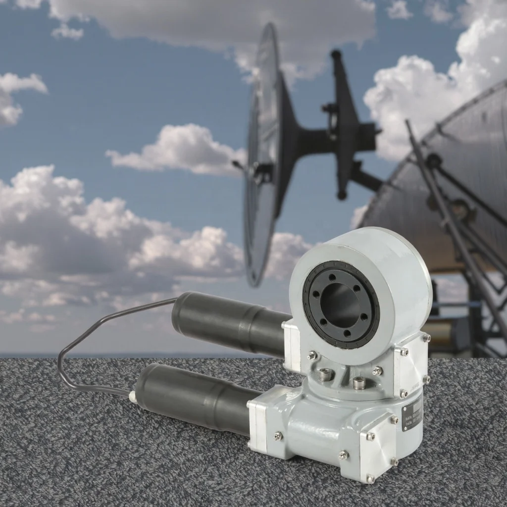 محرك الدوران ثنائي المحور SVH3 24V مخفض سرعة المحرك لنظام تعقب الطاقة الشمسية