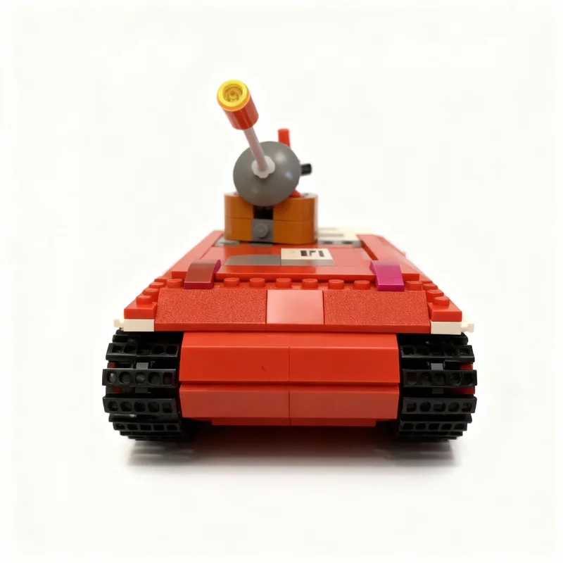 507 elementów MOC Kosmiczny M Tron Lekki Czołg Model Klocki Konstrukcyjne Architektura Kreatywne Prezenty Świąteczne Pomysł na Zabawę DIY Edukacyjna Klocki dla Dzieci