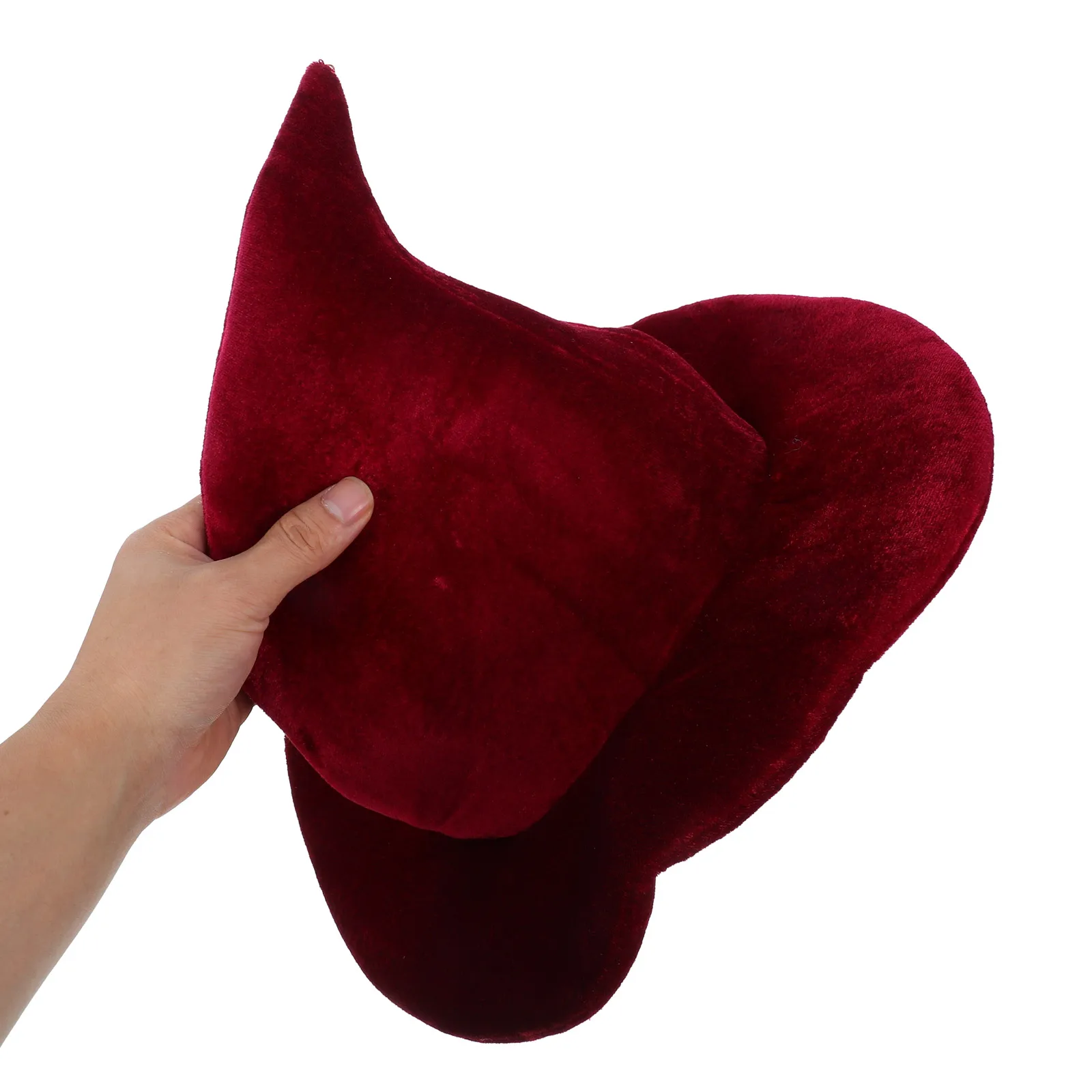 

Star Pendant Witch Hat Halloween Hats for Adults Wizard Costume Accessories Women Polyester Prop Woman