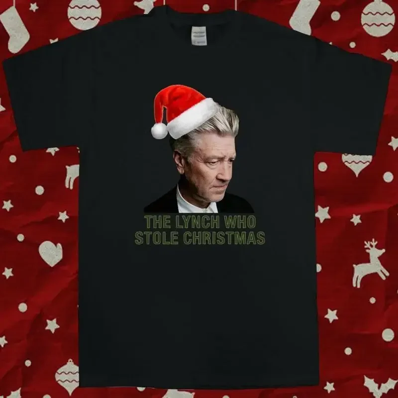 The David Lynch Who Stole Christmas Funny Unisex Christmas T-Shirt