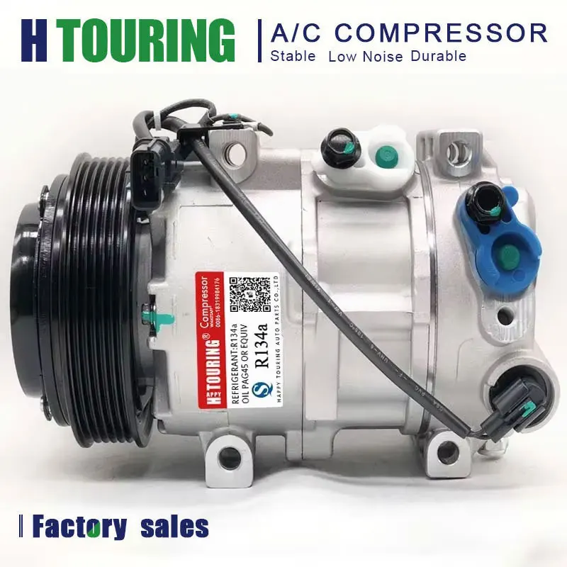 

AC A/C Compressor for KIA RIO Stonic 2017-2021 97701-H8000 97701-H2000 1E39E-17000 1E39E17000 1E39E17100 97701H8400 97701-H8400