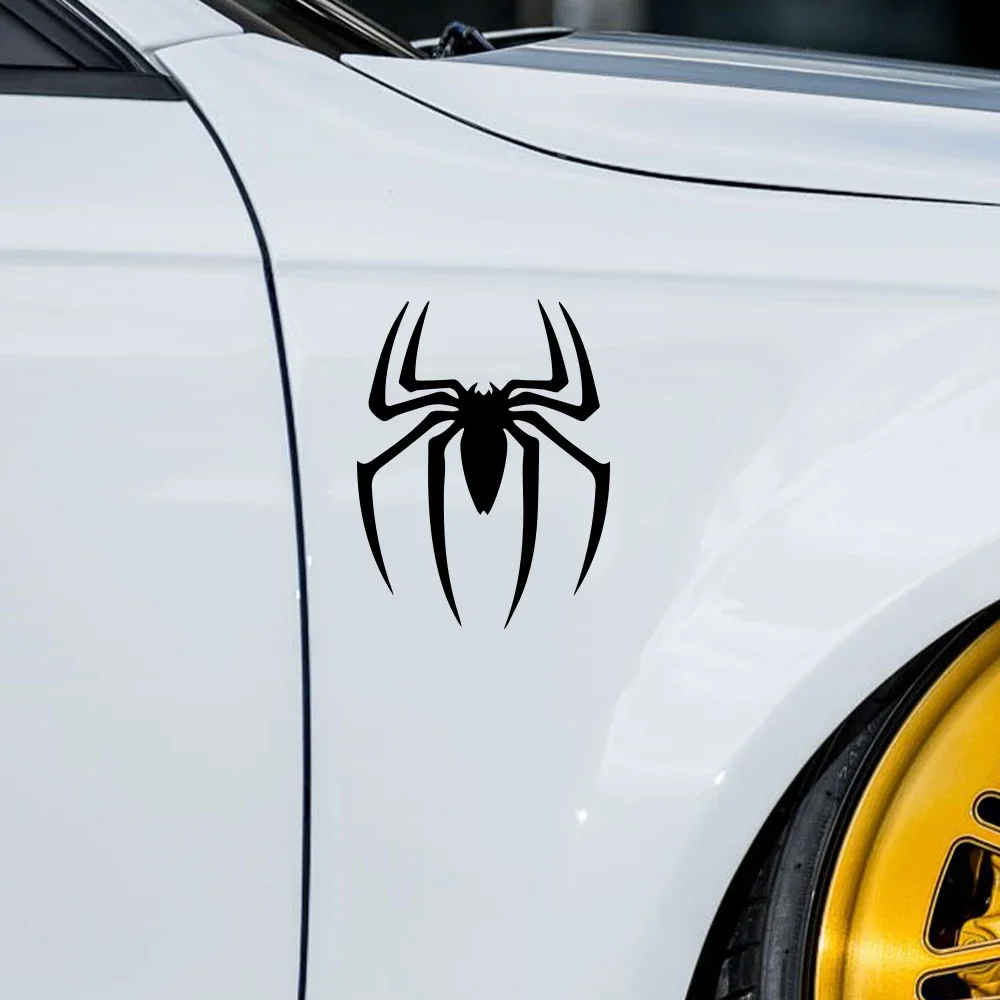 Car Stickers Cool Spider Auto Vinyl Decal Tuning Accessories PVC Decor For Bmw E46 E90 F10 Passat Tesla Golf Audi Fiat Ford Mii