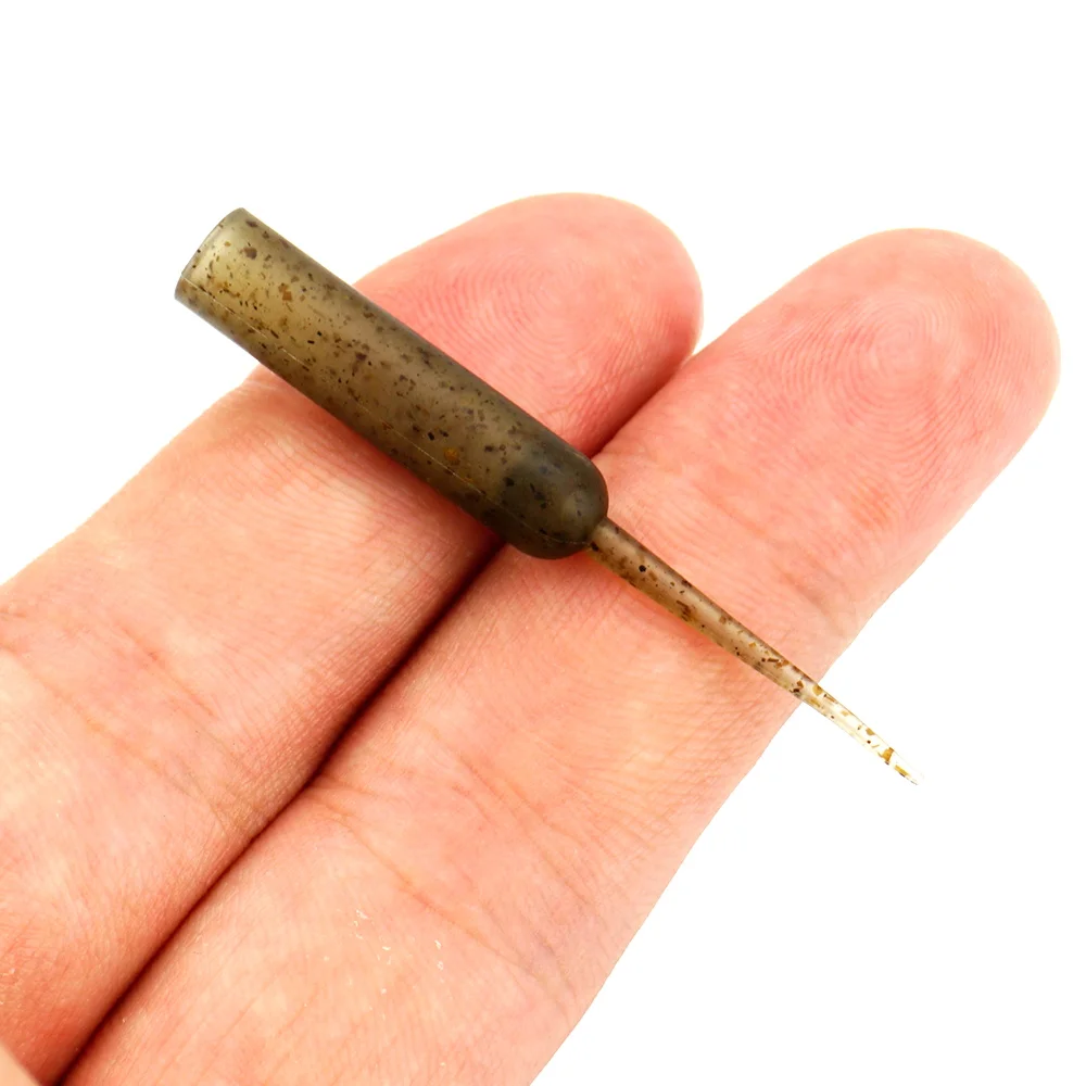 Hirisi 10pcs Carp Fishing Helicopter/Chod Rig Buffer Bead Sleeves Anti-Tangle Professional Fishing Accessories  AH019