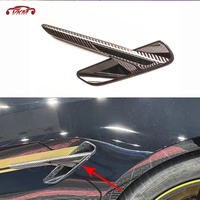 Car Side Fender Air Vent Trim Carbon Fiber For BMW 5 Series G30 G38 F90 M5 2018+ Side Air Louver Exterior Parts Body Kits