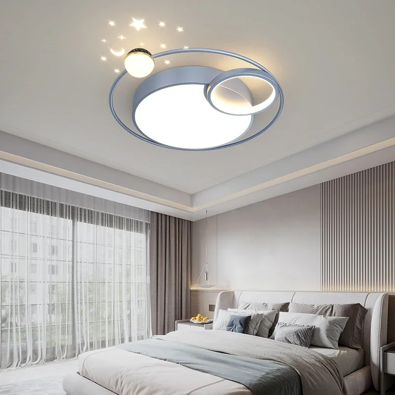 

Starry Projection Bedroom Ceiling Light 2023 New Modern Simple and Light Luxury Starry Sky Nordic Room Master Bedroom