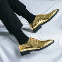 Size 46 Bodas Wedding Shoes For Wedding Brands Luxury Men Dress Shoes High Quality Sneakers Sports Racing Cosplay Bity