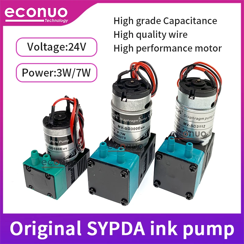 2PCS Original SYPDA Ink Pump For Flora Docan Eco-solvent Ink Pump/Inkjet printer Air Pump UV ink pump Textile printer