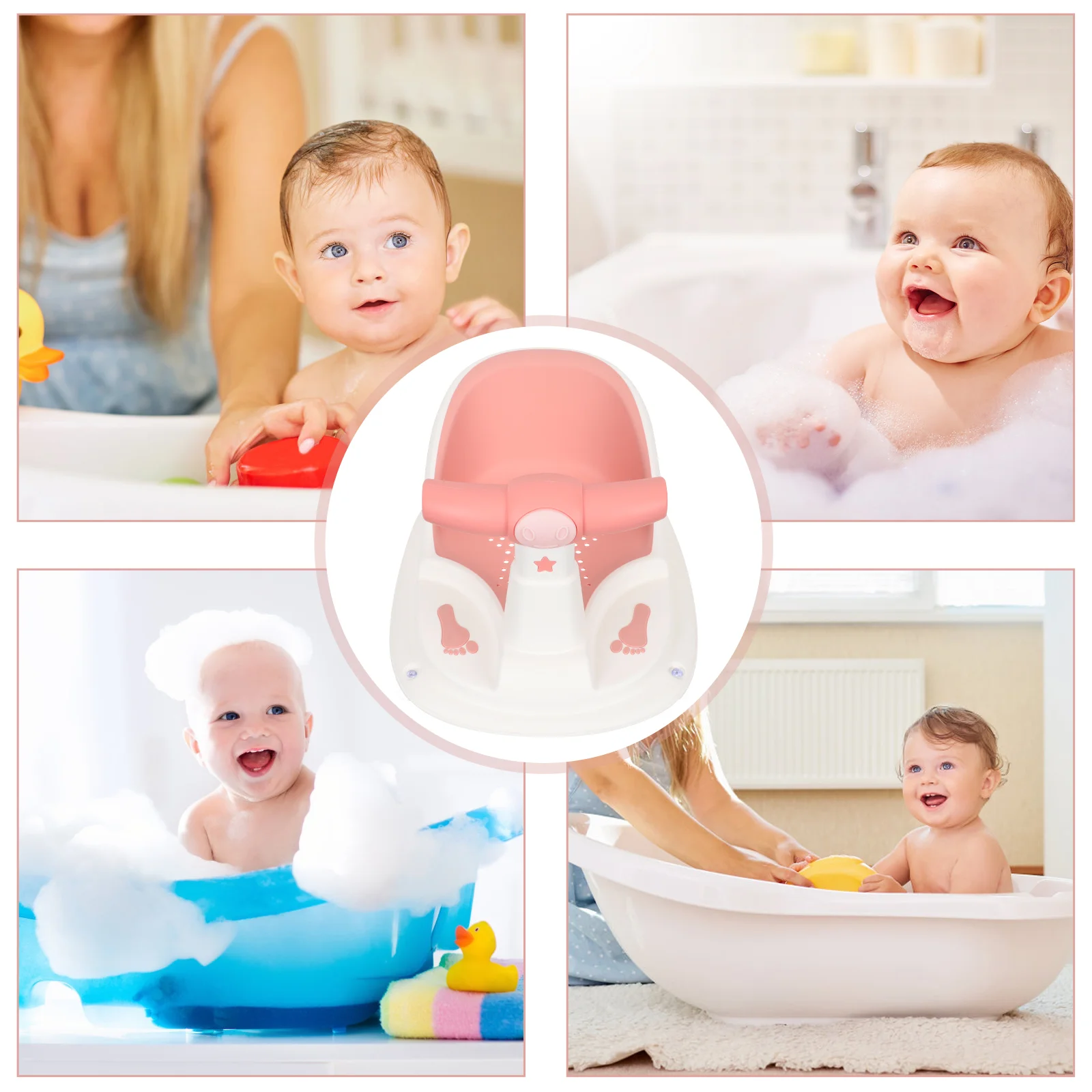 Baby Bath Seat Seats for Sitting up The Tub Toddler Bathtub 12 Months Babies