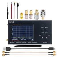6GHz Handheld SA6 Spectrum Analyzer,Portable Frequency Analyzer 35 To 6200 MHz,Built-in Signal Generator,Provide PC Software