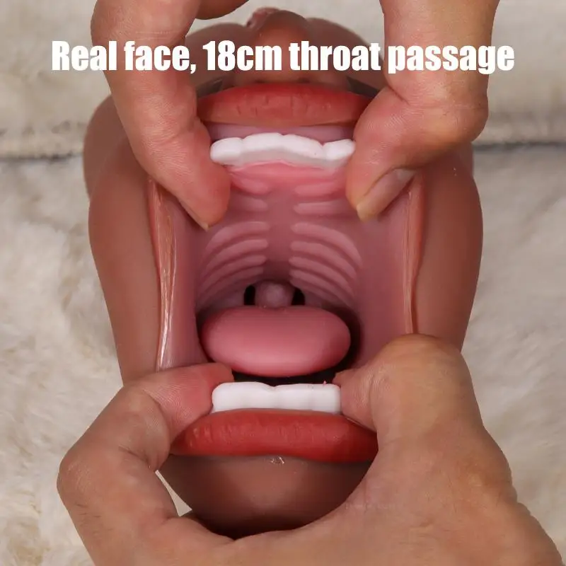 3 in 1 masturbator Sextoy Realistic Vagina Rubber Pussy Male Masturbator Pocket Pusssy Sex Dolls Adult Goods Sex Toys for Men