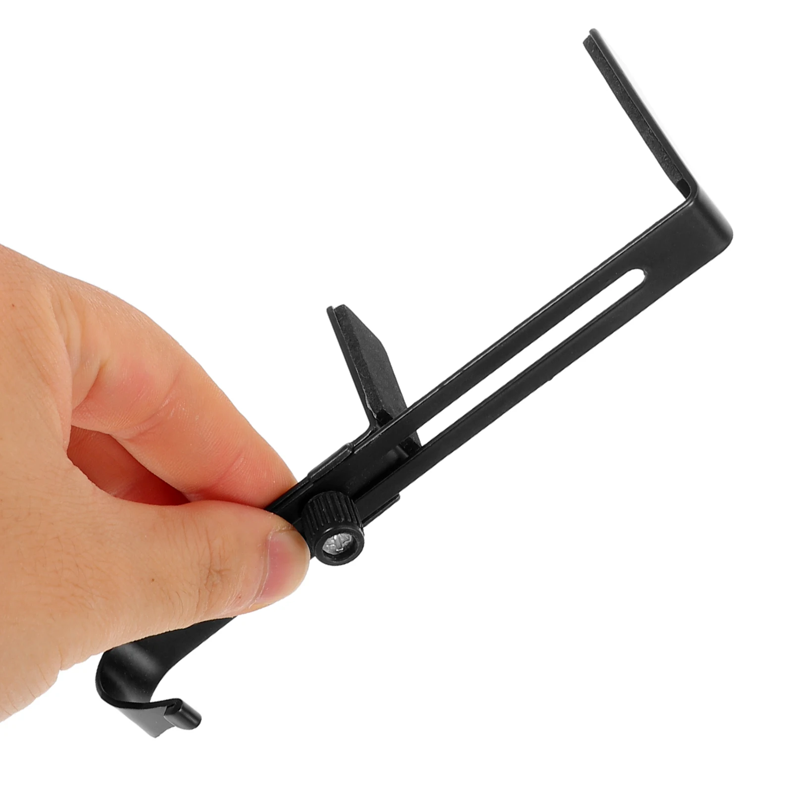 

6Pcs Adjustable Fireplace Stocking Hooks Nodrill Mantel Hangers Christmas Socks Holiday Home Decor Metal Finish