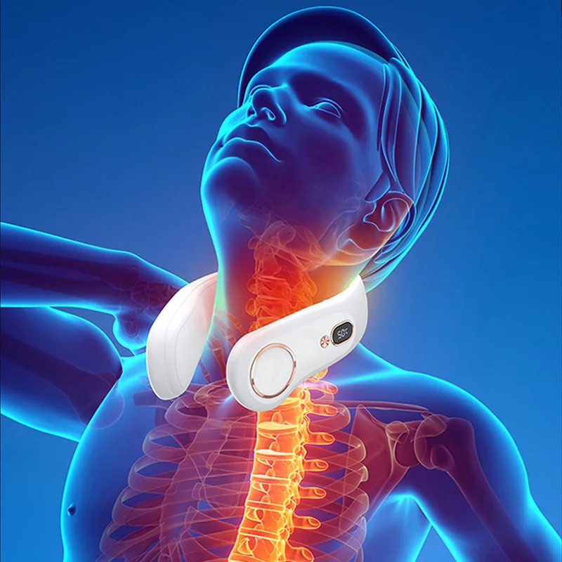 Электрическая грелка для шеи MIPOW 3 в 1, подвесное сокровище, 10000 мАч, внешний аккумулятор с USB, портативная карманная грелка для рук с цифровым дисплеем