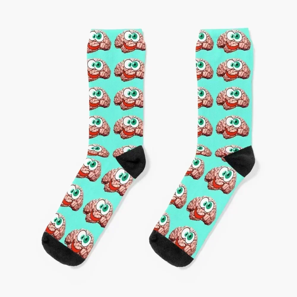 Happy Brain Socks custom set Thermal man winter Ladies Socks Men's