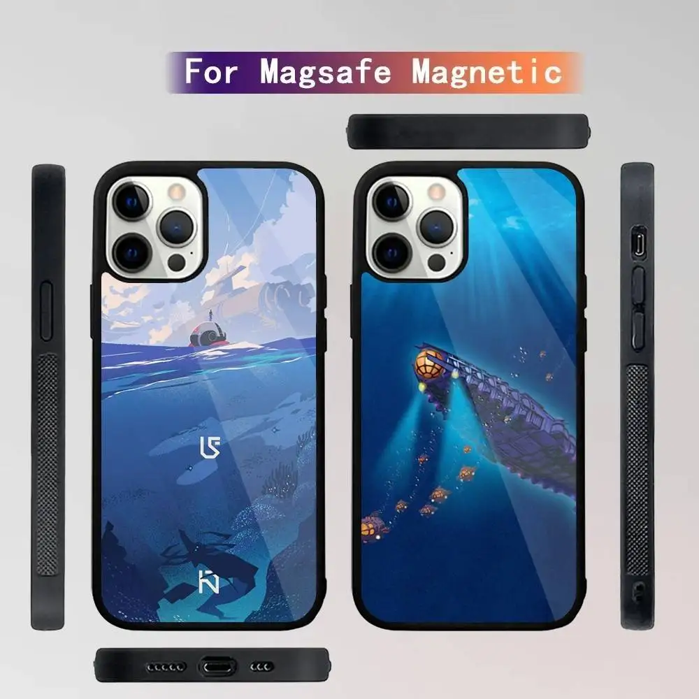 

Below Zero Subnauticas Phone Case For iPhone 16,15,14,13,12,11,Plus,Pro,Max Mini Magsafe Magnetic Wireless Charging