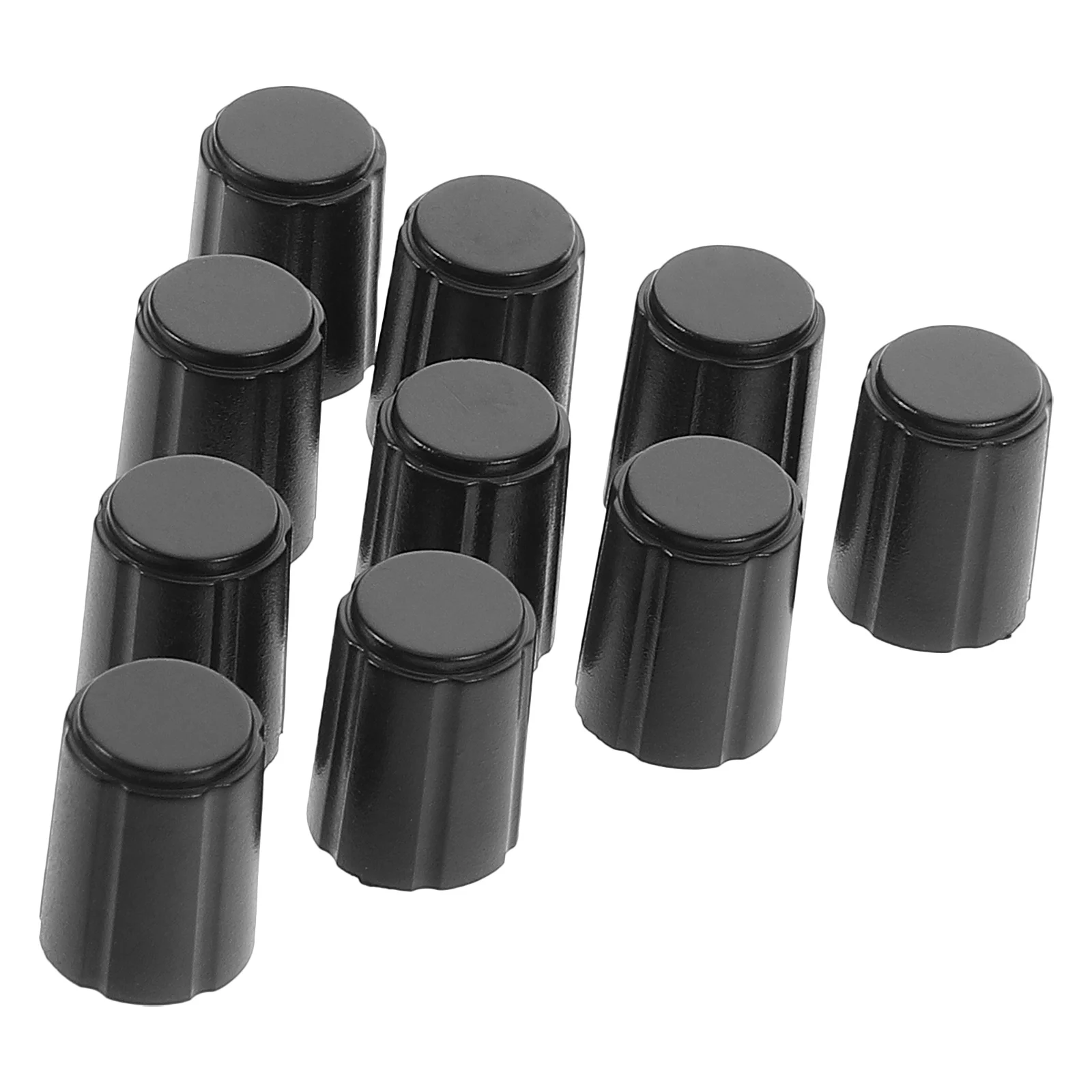 

10 Pcs Plastic Knob Cap Volume Guitar Control Electric Knobs Potentiometer Replacement Bass Parts