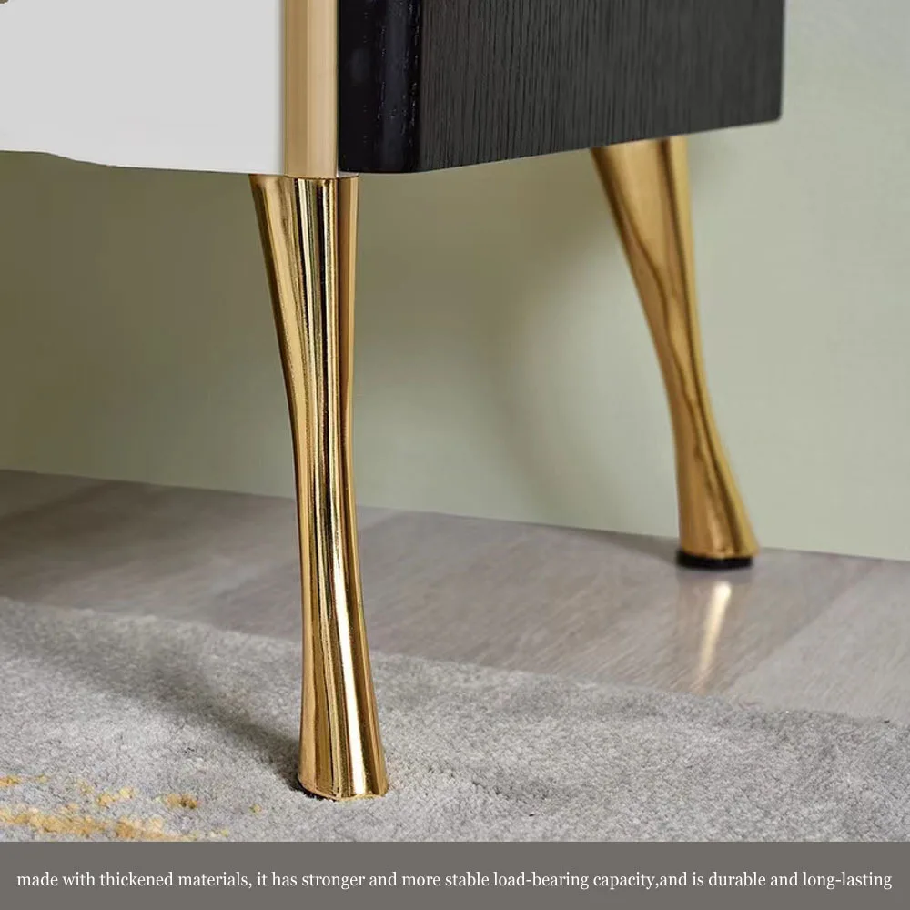 15CM Modern Luxury Metal Iron Furniture Legs Gold Decorative Support Feet Replacement for Sofa Couch Cabinet TV Table