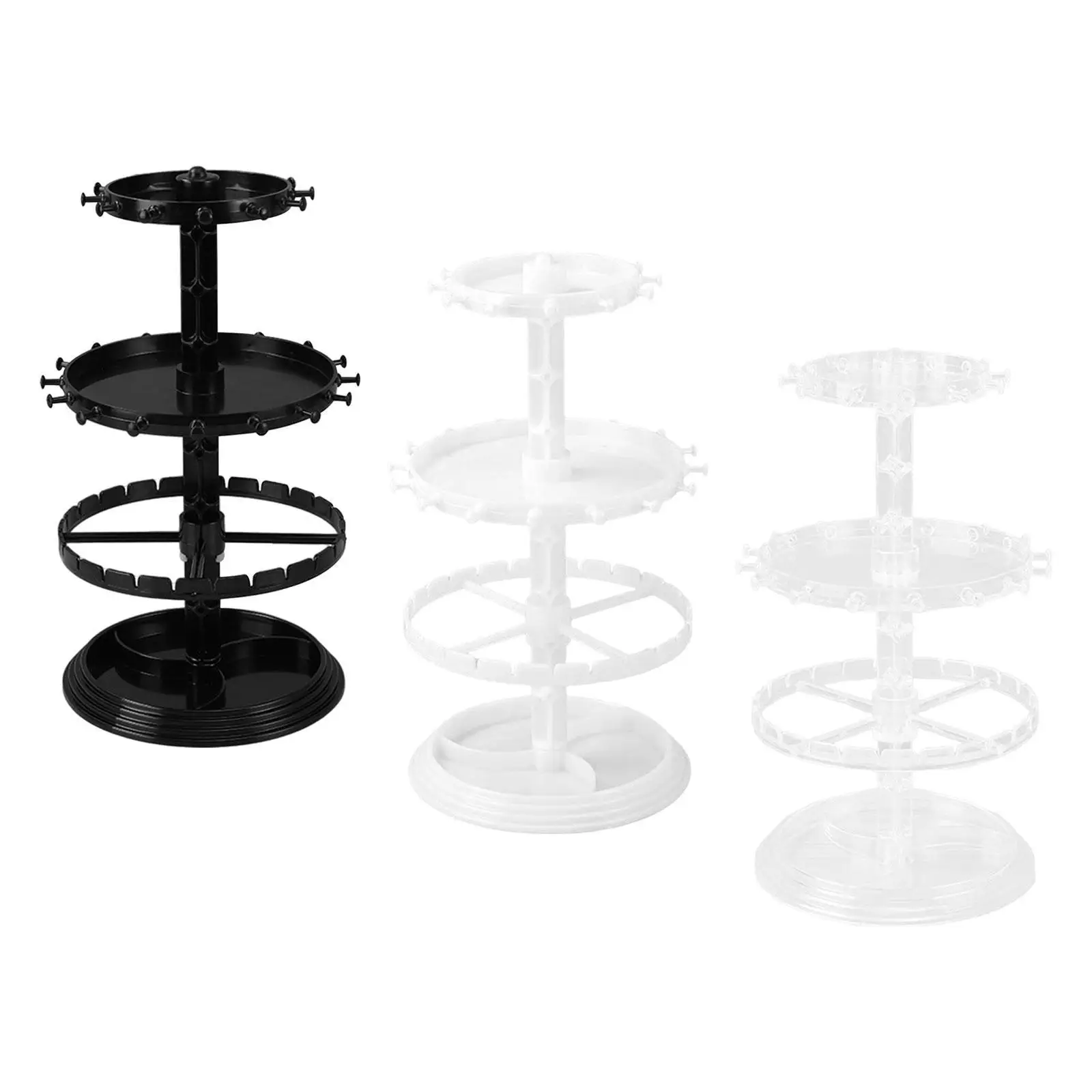 

Вращающийся держатель для сережек, украшение, креативный современный орнамент, подставка для ювелирных изделий для брелока, стойка для сережек, настольная витрина