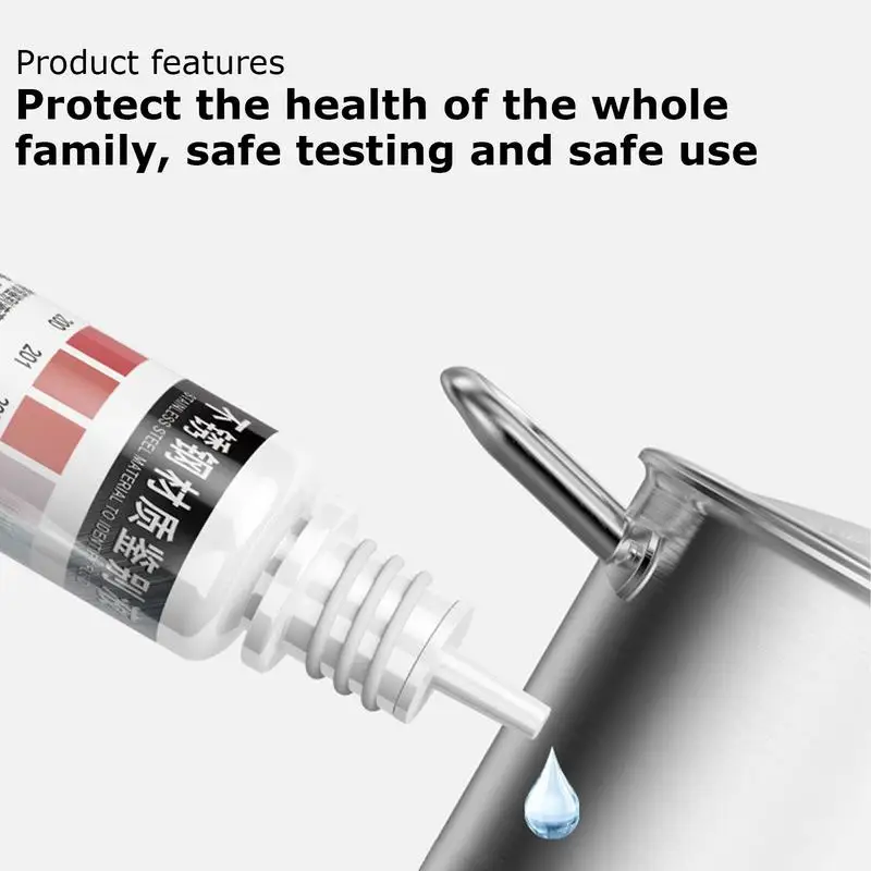 Test Acid For Stainless Steel 316 Stainless Steel Detection Agent 12ml Rapid Testing Reagent Portable Kitchen Gadget For Testing