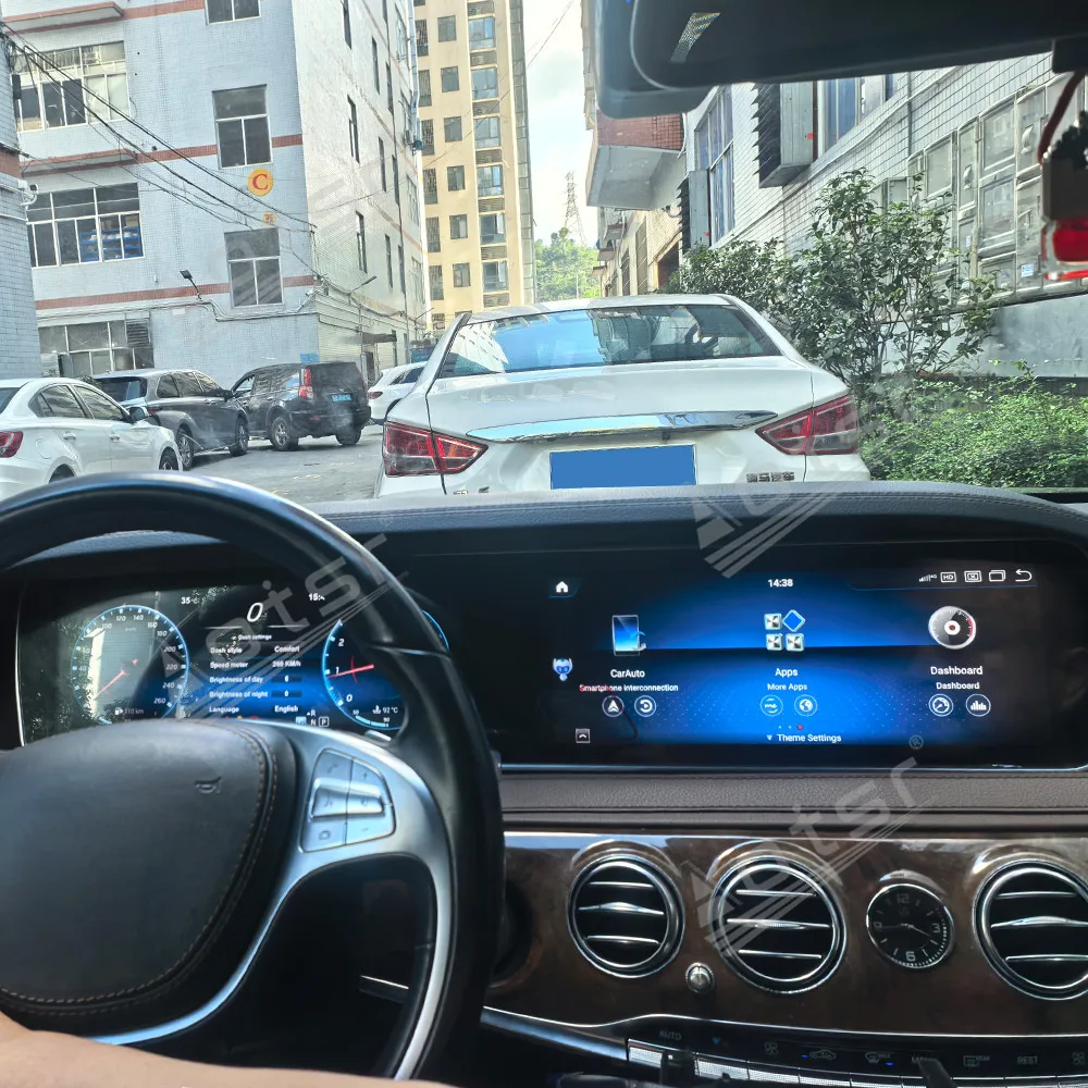 

Horizontal Screen Car Radio For Mercedes Benz S W222 2014-2017 Car Multimedia Video Player GPS Navigation Carplay Unit HD WIFI