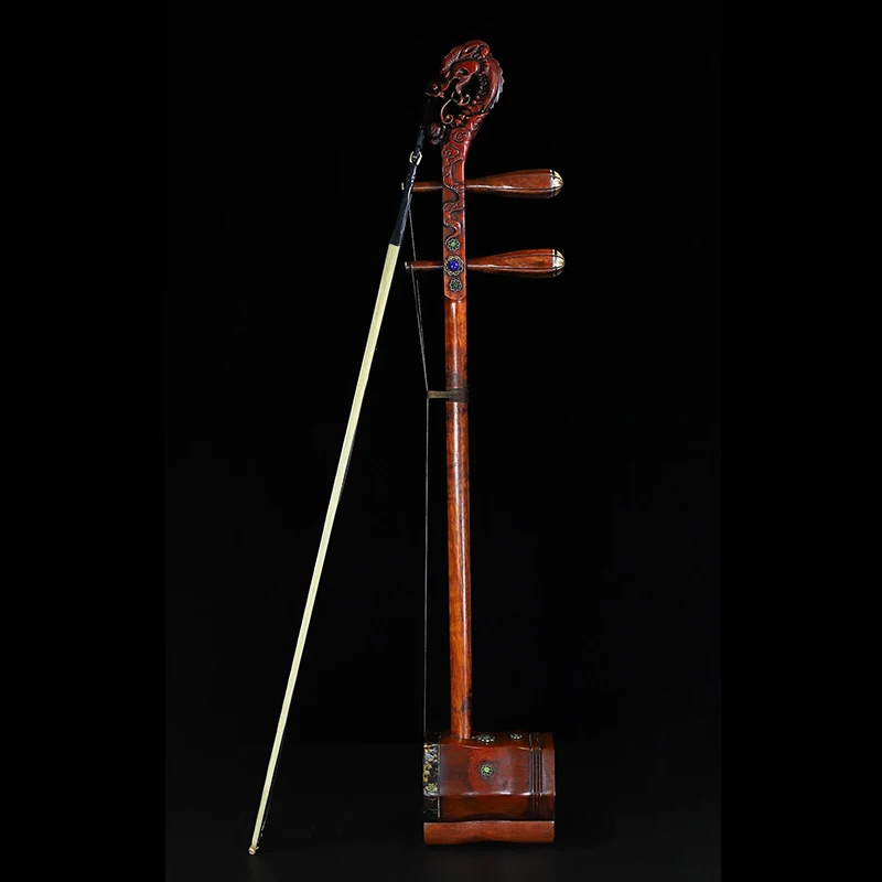 

Древний эрху из красного дерева, 2-струнный, традиционный китайский струнный инструмент для начинающих и взрослых, этнический, громкий, для выступлений