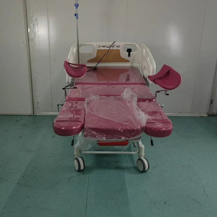 DHC-6001 Electric Hospital All In One Exam Bed Medical Gynecological Obstetric And Child Birth Operating Table