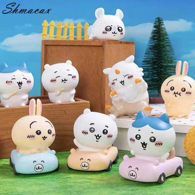 Chiikawa Figure Toy Kawaii Hachiware Usagi Dolls Ornaments Cartoon Cute Self-deprecating Bear Desk Decoration Fans Children Gift